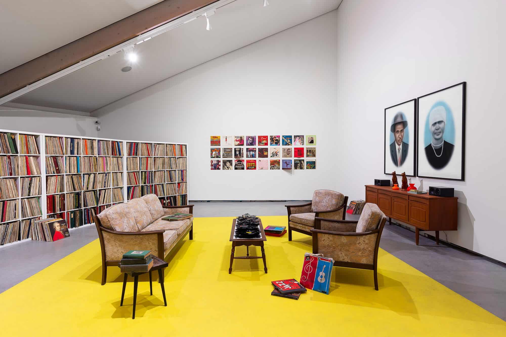 KAY HASSAN, “My Father’s music room,” 2007-2019. | Photo courtesy Astrup Fearnley Museum