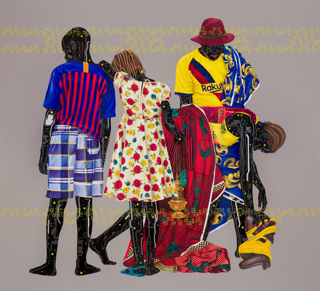 African Artist Spotlight Series: Eddy Kamuanga Ilunga's Captivating Paintings | Loss of Power 2021