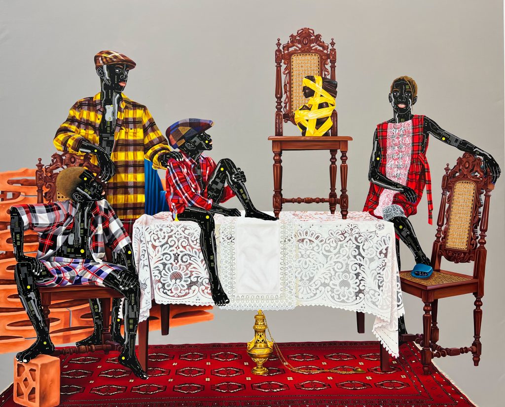 African Artist Spotlight Series: Eddy Kamuanga Ilunga's Captivating Paintings
