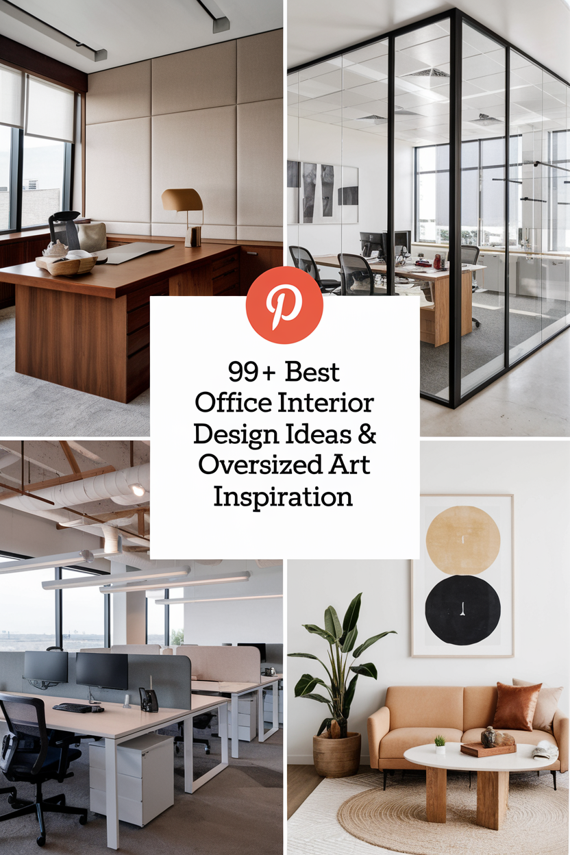 99+ Best Office Interior Design Ideas & Oversized Art Inspiration