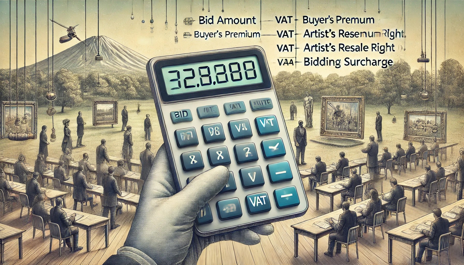 Art Auction Buyer's Premium Calculator