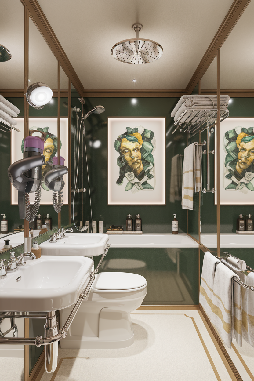 Is Your Bathroom Missing Its Mona Lisa? How to Elevate Your Space with Elegant Wall Art