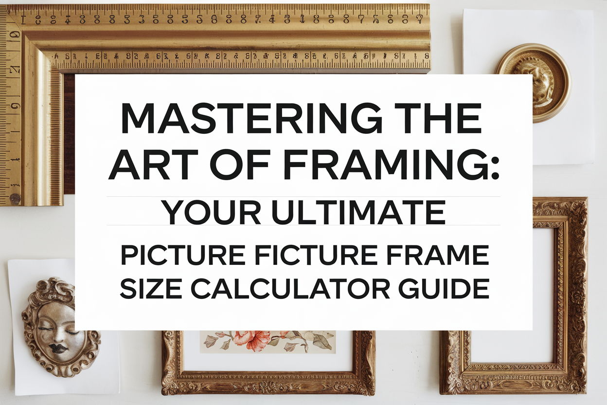 picture frame size calculator